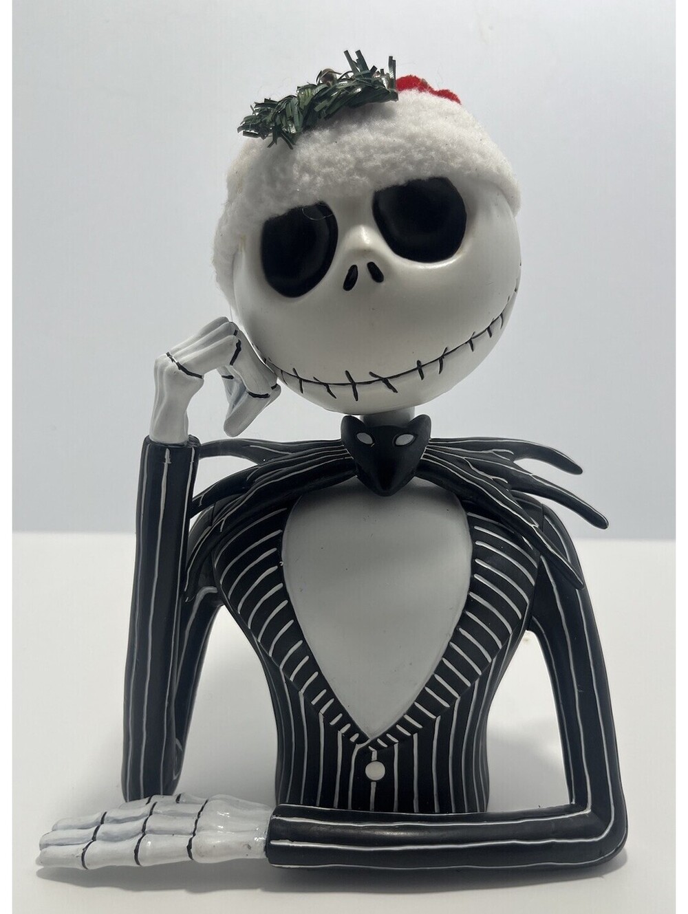 Nightmare Before Christmas Jack Skellington Coin Bank Disney Plastic